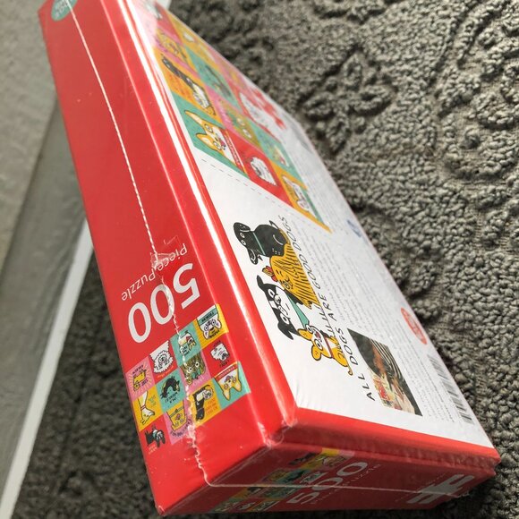 NEW Badge Bomb Gemma Correll "All Dogs Are Good Dogs" 500 pc Jigsaw Puzzle - Picture 4 of 7